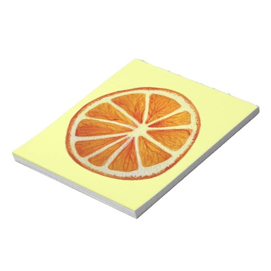 Bloc-note Jicy Orange (Tourné)