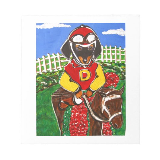 BLOC-NOTE JOCKEY DOXIE (Devant)