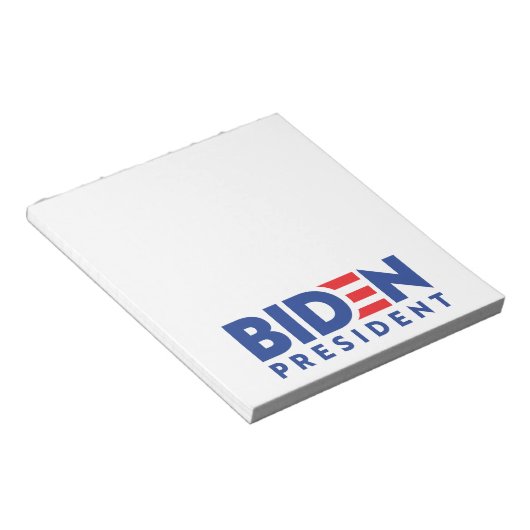 Bloc-note Joe Biden 2020 Biden pour le président (Incliné)