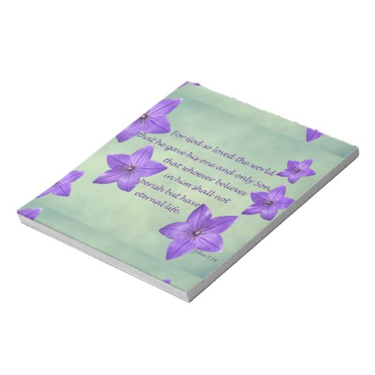 Bloc-note John 3:16 (Tourné)