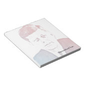Bloc-note John F. Kennedy Pop Art Portrait (Incliné)