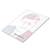 Bloc-note John F. Kennedy Pop Art Portrait (Incliné)