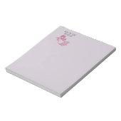 Bloc-note Joie au monde avec Jubliant Angel Outline Rouge (Tourné)