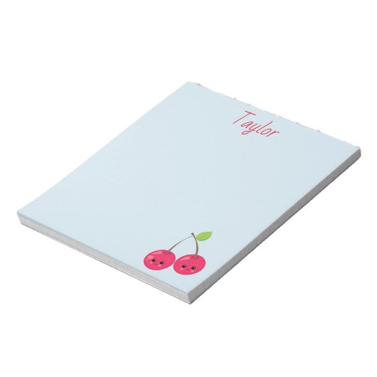 Bloc-note Joli bleu cerise (Tourné)