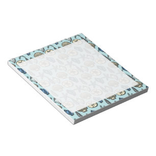 Bloc-note Joli Blue Shell Starfish Motif de mer
