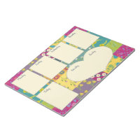 Joli Boho Maximalist Quilt Planificateur hebdomada