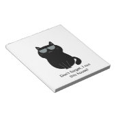 Bloc-note Joli Chat - Je dirige cette maison (Incliné)