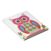 Bloc-note Joli Chouette rose Imprimer, Accessoires Motifs (Incliné)