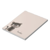 Bloc-note Joli Douce Panthère Animal (Tourné)