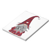 Bloc-note Joli elf de Noël Gnome (Tourné)