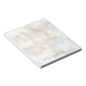 Bloc-note Joli et subtil Bokeh (Incliné)