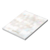 Bloc-note Joli et subtil Bokeh (Tourné)