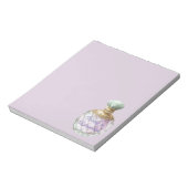 Bloc-note Joli flacon de parfum à la lavande (Tourné)