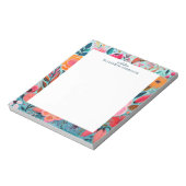 Bloc-note Joli floral botanique féminin (Tourné)