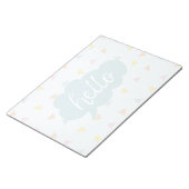 Bloc-note Joli Hello Pastel (Incliné)