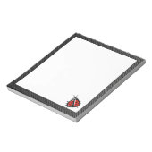 Bloc-note Joli Ladybug ; élégant (Tourné)