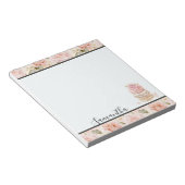 Bloc-note Joli Macarons Rose (Incliné)