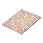 Bloc-note Joli Motif rose (Tourné)