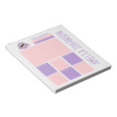 Bloc-note Joli organisateur quotidien avec nom (Incliné)