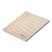 Bloc-note Joli sable de plage simple (Tourné)