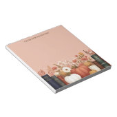 Bloc-note Jolie automne floral livre (Incliné)