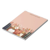 Bloc-note Jolie automne floral livre (Tourné)