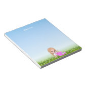 Bloc-note Jolie Fée et Fleurs (Incliné)