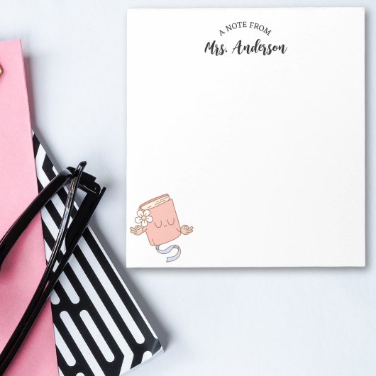 Bloc-note Jolie Fille Drôle Rétro Réserver À L'École