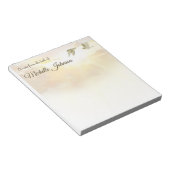 Bloc-note Jolie note personnalisée Pad Sunset Birds (Incliné)
