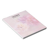 Bloc-note Jolie oeillette rose Stylo Photographie (Incliné)