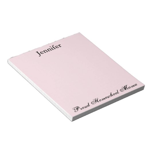 Bloc-note Jolie rose Fier Mama (Incliné)