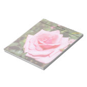 Bloc-note jolie rose rose avec des coeurs doux (Tourné)