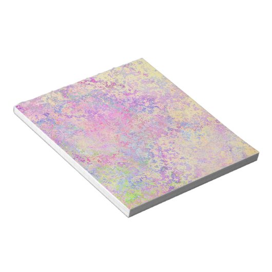 Bloc-note Jolie texture or et violet (Incliné)