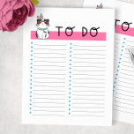 Bloc-note Jolie Tribal Kitty Chat À Faire Liste<br><div class="desc">Ce bloc-notes a tout ce dont vous avez besoin : une adorable bonté et beaucoup d'espaces pour toutes vos tâches. De grands cadeaux pour les enseignants,  les mamans,  les femmes,  les étudiants,  qui que ce soit (parce que nous sommes tous occupés) !</div>