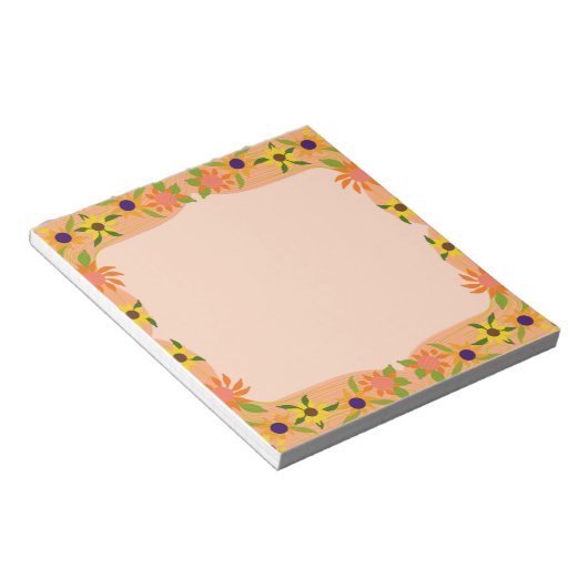 Bloc-note Jolies Fleurs Petites (Incliné)