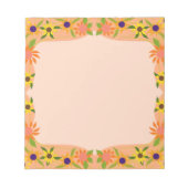 Bloc-note Jolies Fleurs Petites (Devant)