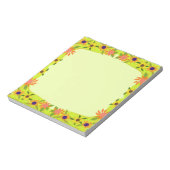 Bloc-note Jolies Fleurs Petites Vous Customisez (Tourné)