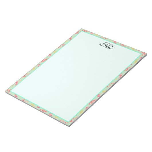 Bloc-note Jolies notes avec dents (Incliné)