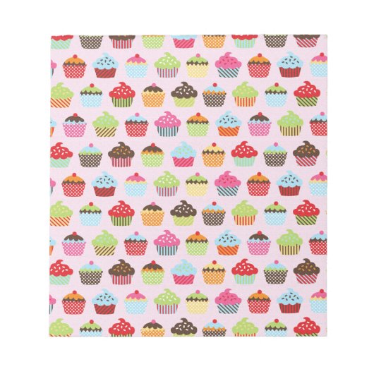 Bloc-note Jolis Cupcakes (Devant)