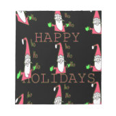 Bloc-note Jolly Mouse Père Noël : Une Illustration Fun Holid (Devant)