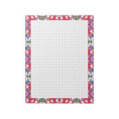 Bloc-note Jolly Red Christmas Fun Dot Grid Organisateur Plan (Tourné)