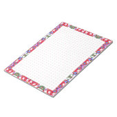 Bloc-note Jolly Red Christmas Fun Dot Grid Organisateur Plan (Incliné)