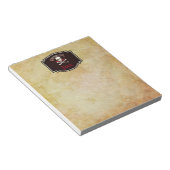 Bloc-note Jolly roger personnalisé (Cutlass) (Incliné)