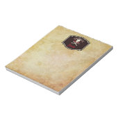 Bloc-note Jolly roger personnalisé (Cutlass) (Tourné)