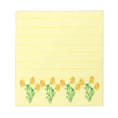 Bloc-note Jonquilles (Devant)