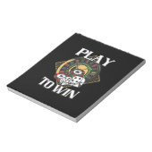 Bloc-note Jouer au poker pour gagner (Tourné)