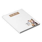 Bloc-note Jouer Brown Pit Bull Dog Lover (Incliné)