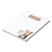 Bloc-note Jouer Brown Pit Bull Dog Lover (Tourné)