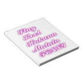 Bloc-note Jouer Cool Hakuna Matata .png (Incliné)