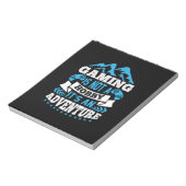 Bloc-note Jouer Gift Gaming N'Est Pas Un Hobby (Tourné)